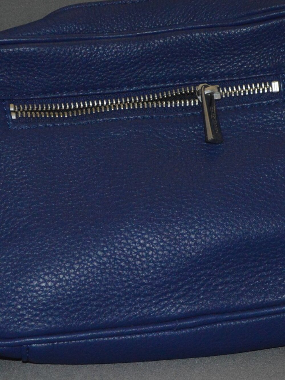 blue purse